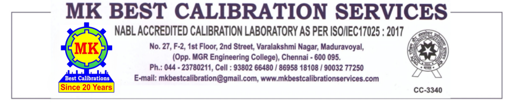 calibration services in chennai
